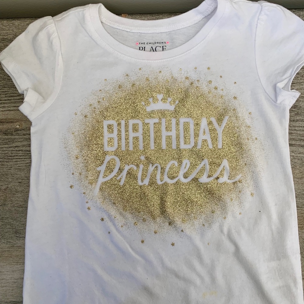 Toddler Girl Birthday Bday T-shirt